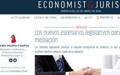 Los nuevos escenarios legislativos para la mediación